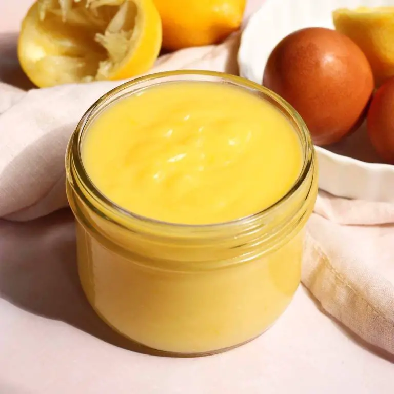 Quick Lemon Curd Pots