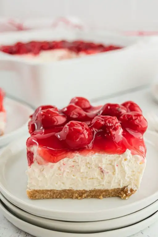 Quick No-Bake Cherry Cheesecake