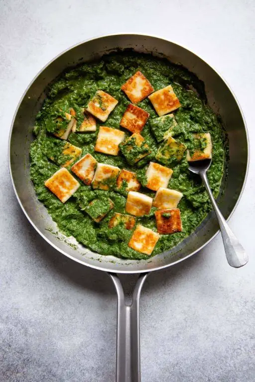 Quick Palak Paneer