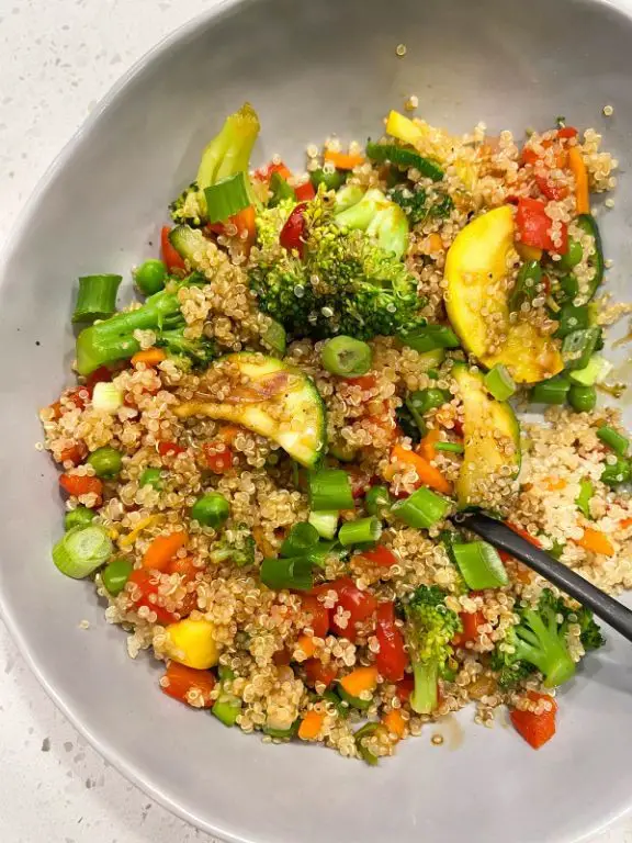 Quinoa and Veggie Mix