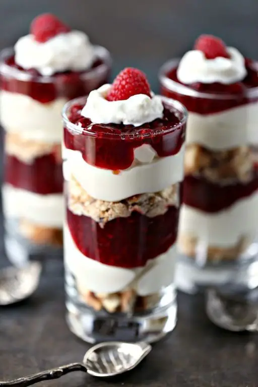 Raspberry Cheesecake Parfait