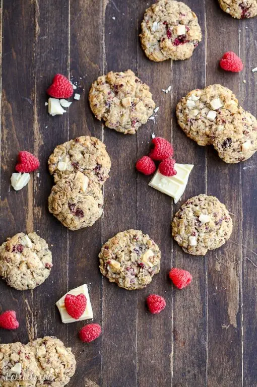 Raspberry White Chocolate Oatmeal Crisp