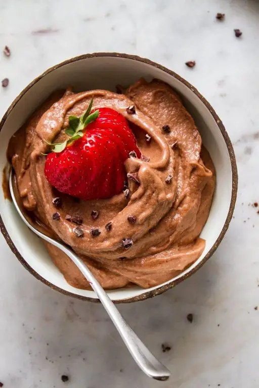 Raw Vegan Chocolate Ice Cream