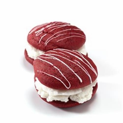 Red Velvet Whoopie Pie Ice Cream Sandwich
