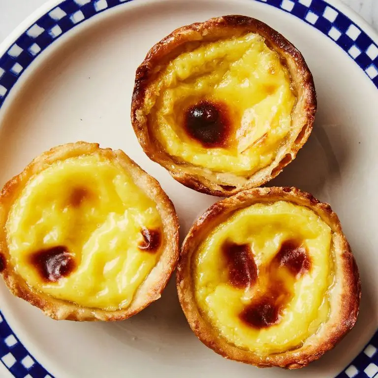 Rich Egg Yolk Custard Tart