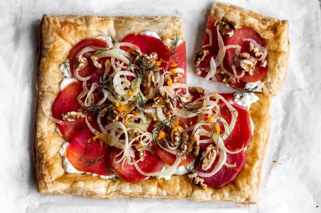 Roasted Beet and Goat Cheese Tartlets