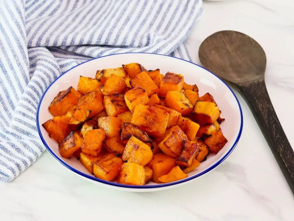 Roasted Butternut Squash with Maple Glaze