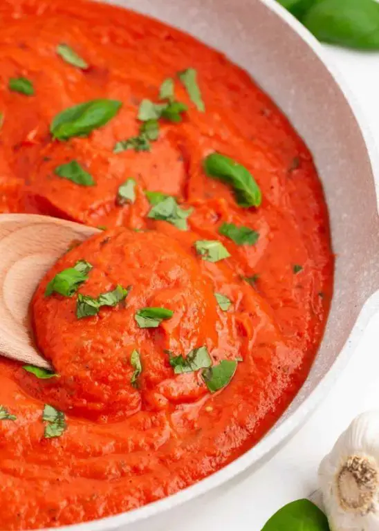 Roasted Garlic Tomato Sauce