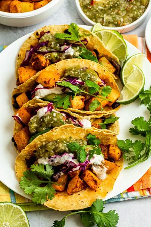 Roasted Mexican Pumpkin Tacos