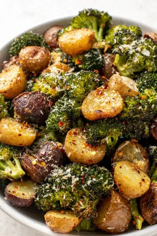 Roasted Potato and Broccoli Medley