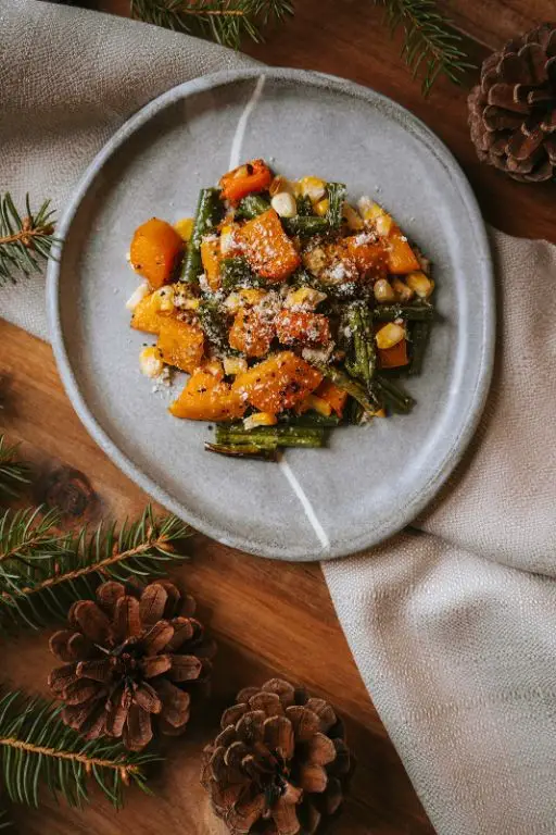 Roasted Three Sisters Medley with Herbs