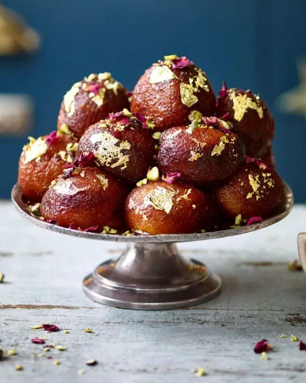 Rose-Flavored Gulab Jamun