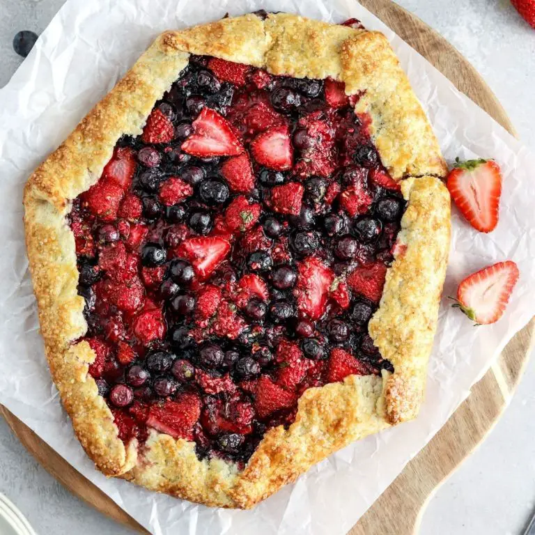 Rustic Mixed Berry Galette