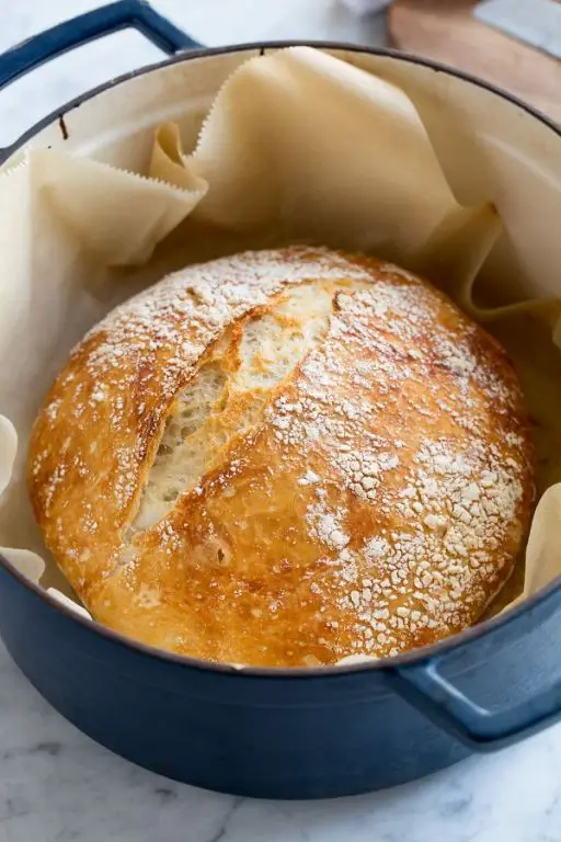 Rustic No-Knead Bread