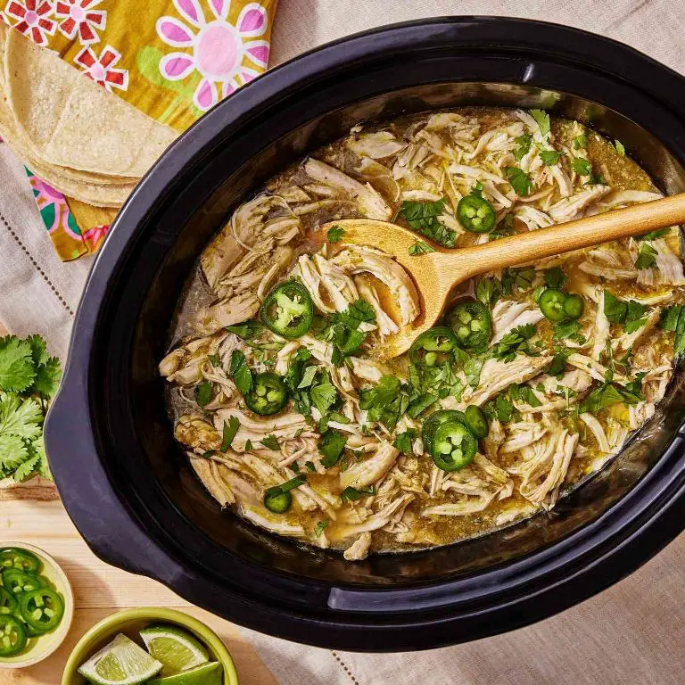 Salsa Verde Slow Cooker Chicken Breast