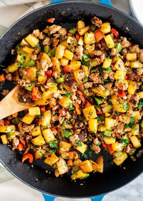 Sausage and Potato Hash