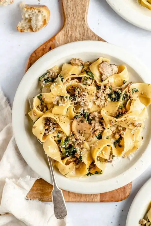 Savory Beef and Mushroom Pasta