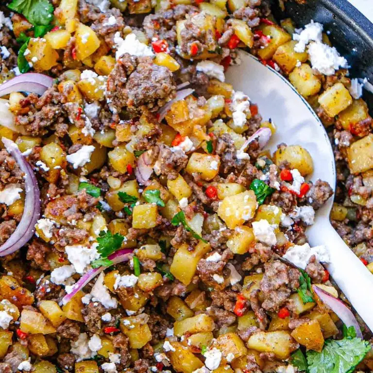 Savory Beef and Potato Hash