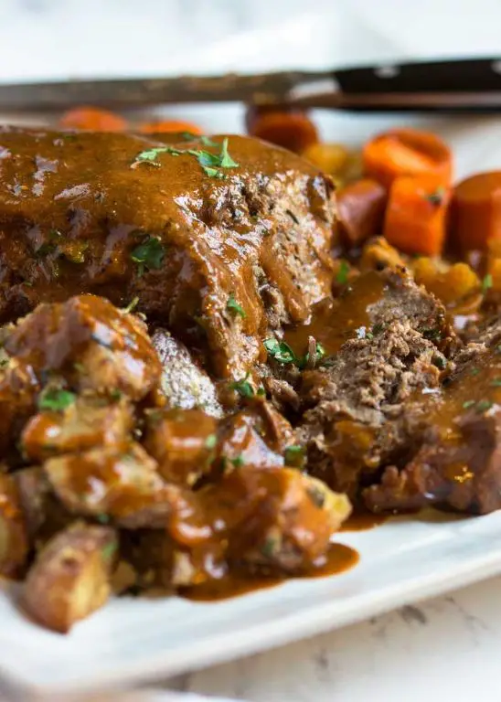 Savory Crockpot Pot Roast
