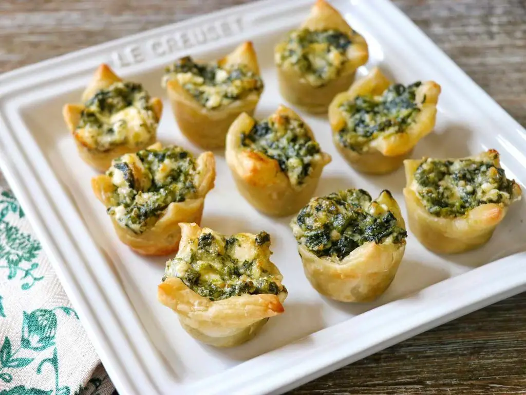 Savory Spinach and Feta Puff Pastry Tart