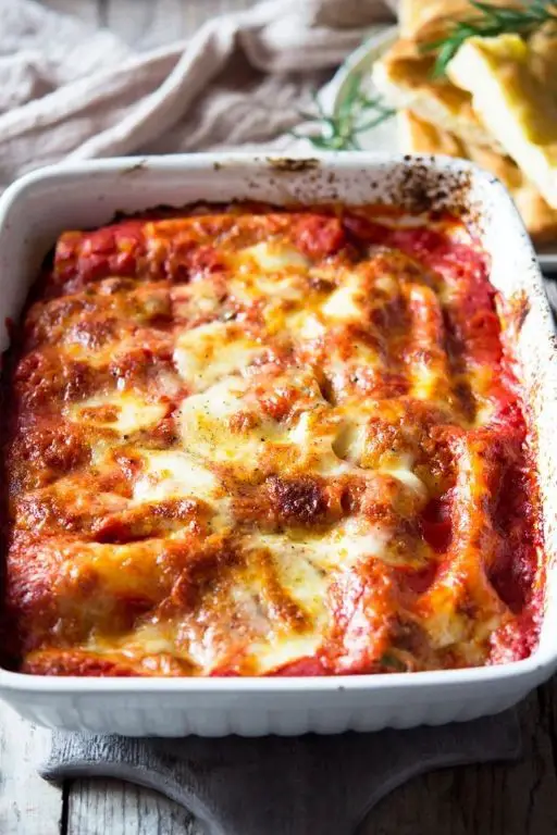 Savory Spinach and Ricotta Cannelloni