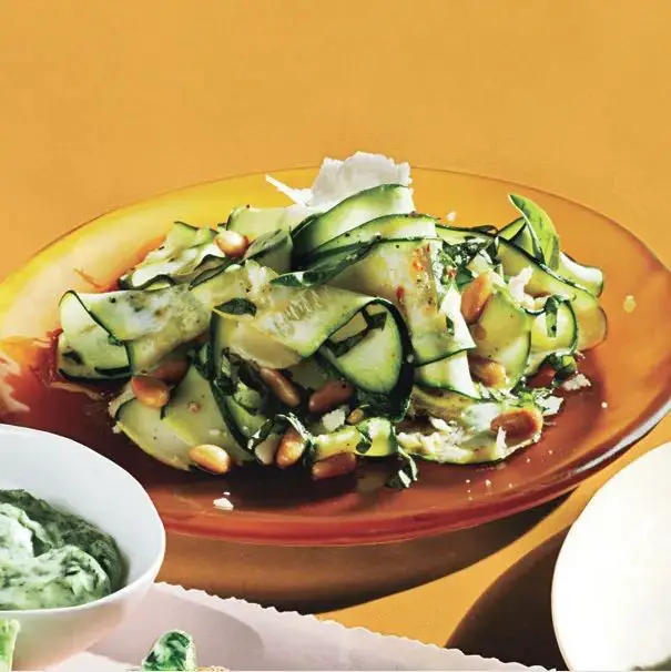 Shaved Zucchini Salad with Parmesan