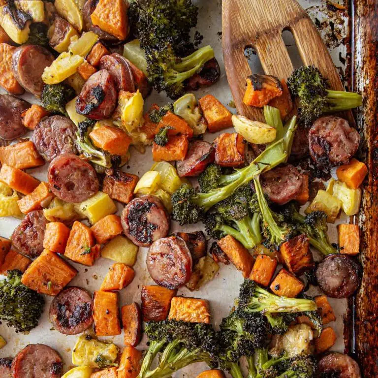 Sheet Pan Sausage and Veggies