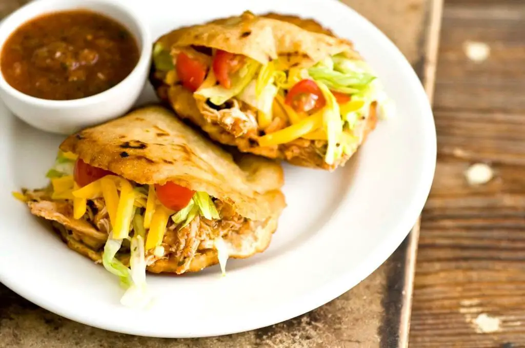 Shredded Chicken Gorditas