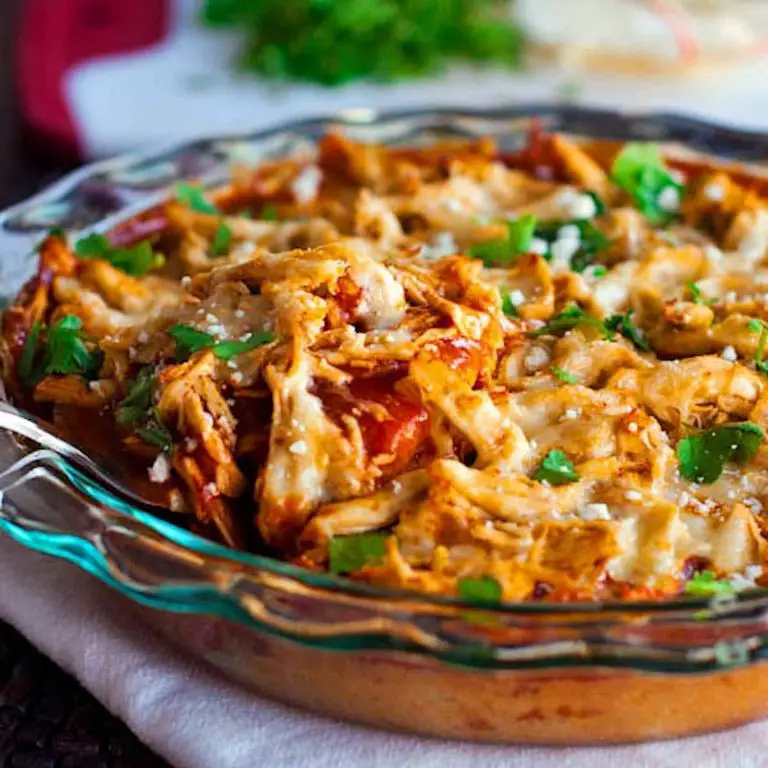 Shredded Chicken Tamale Pie