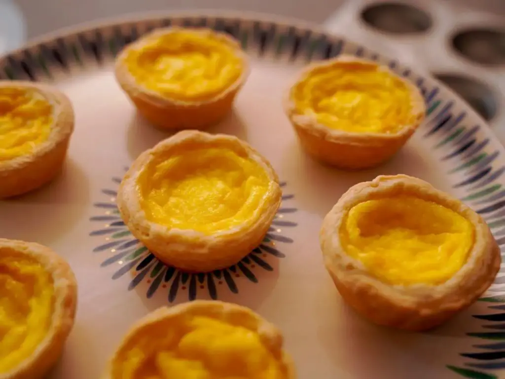 Silky Egg Yolk Custard Tarts