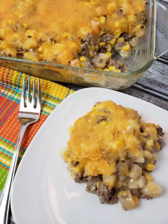Simple Beef and Corn Casserole