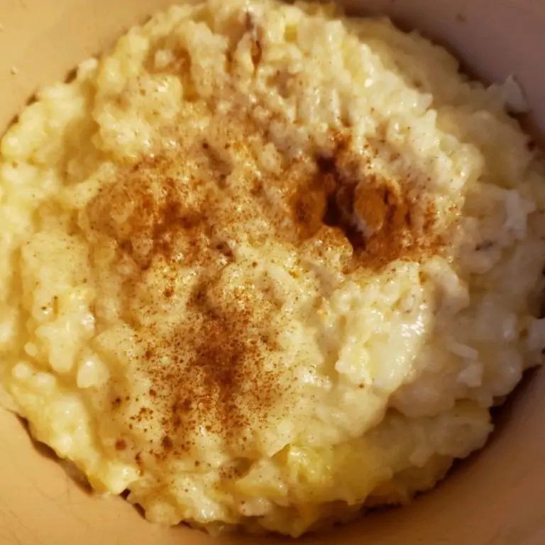 Simple Slow Cooker Rice Pudding