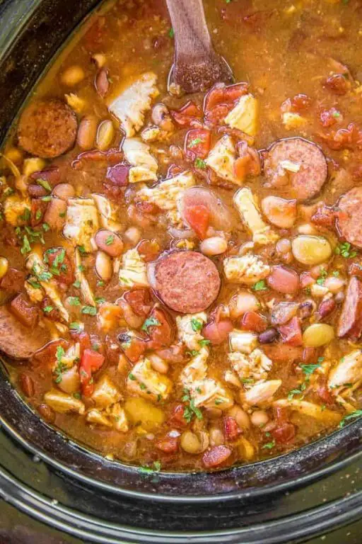 Slow Cooker 16 Bean Soup