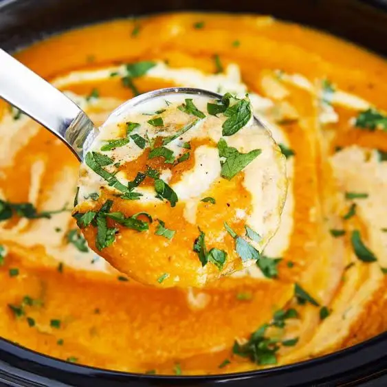 Slow Cooker Butternut Squash Soup