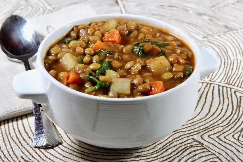 Slow Cooker Lentil and Vegetable Stew