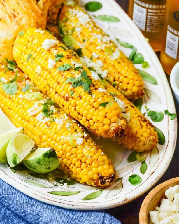 Smoked Chipotle Lime Corn on the Cob