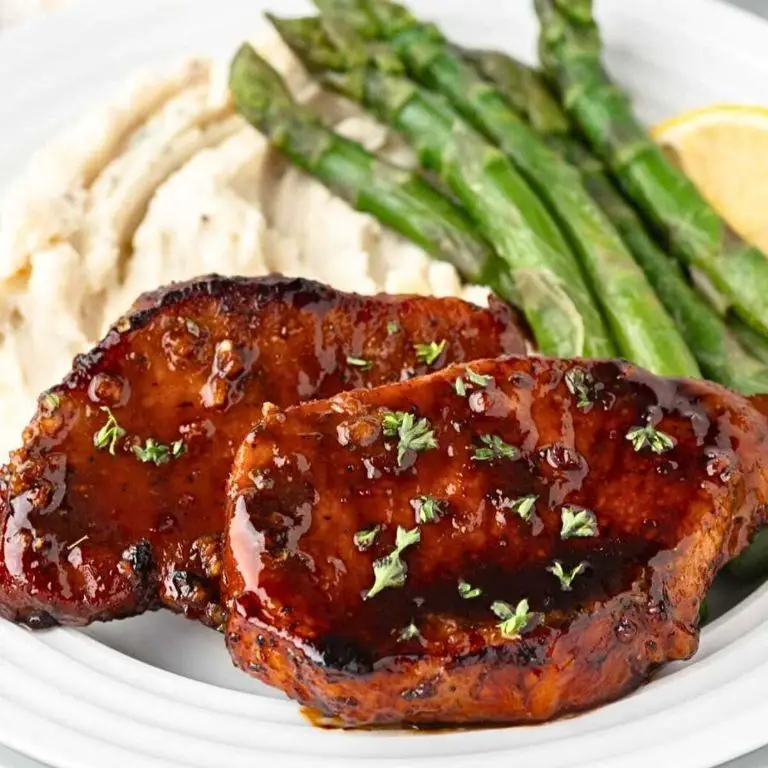 Smoked Honey Glazed Pork Chops