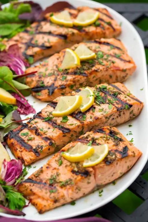 Smoked Lemon Herb Salmon