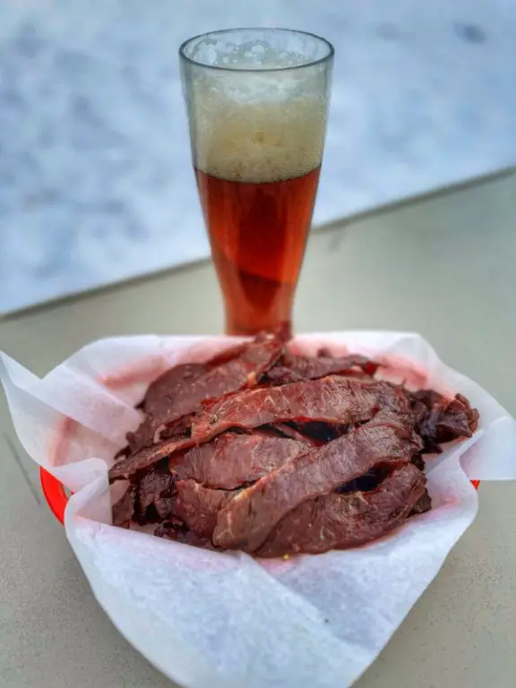 Smoked Traeger Beef Jerky with Soy and Ginger Marinade