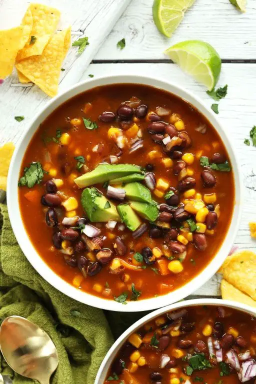 Smoky Chipotle Black Bean Soup