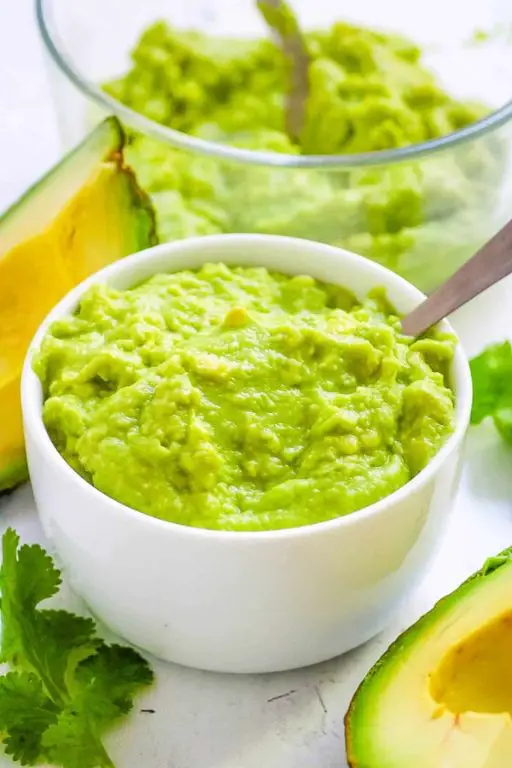 Soft Avocado Mash for Brain Development
