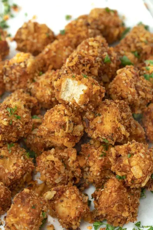 Soft Veggie Nuggets with a Crunchy Coating