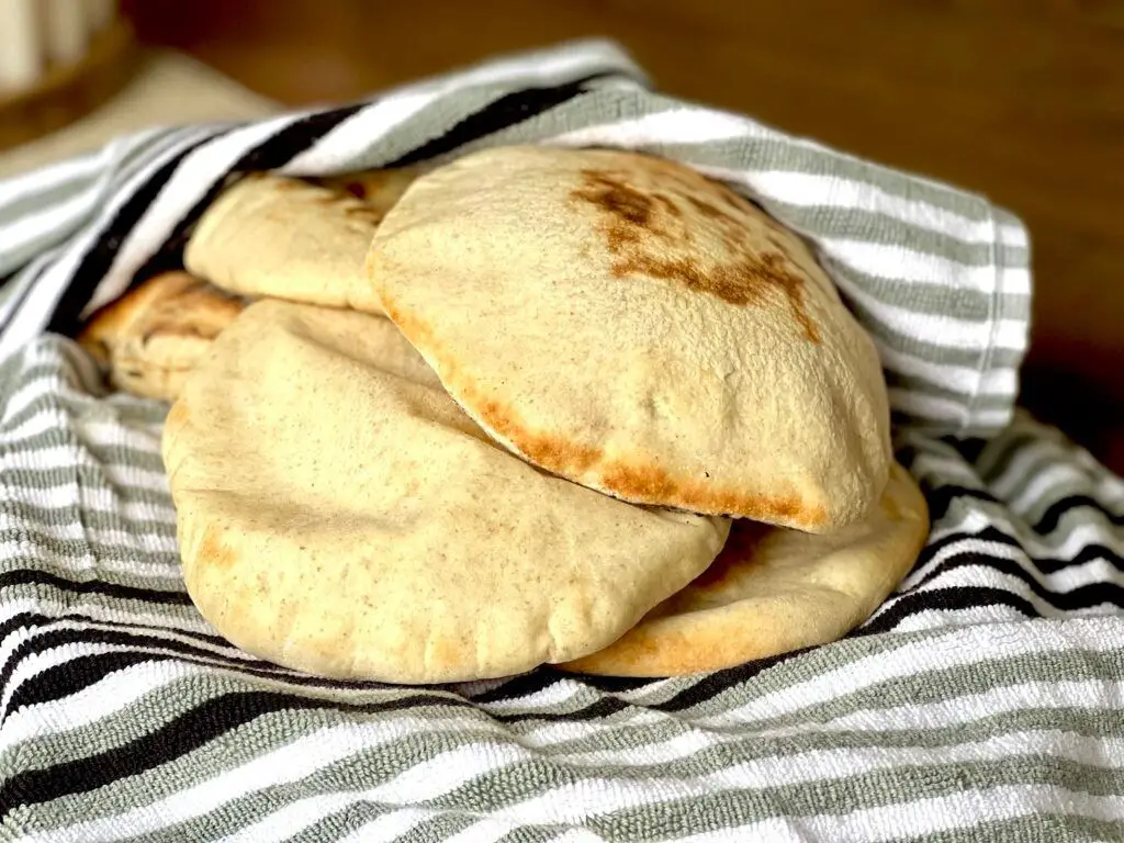Sourdough Discard Pita Bread