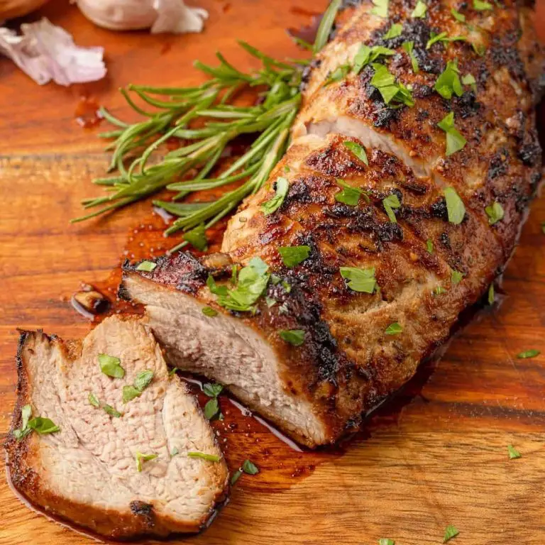 Soy Ginger Air Fryer Pork Loin