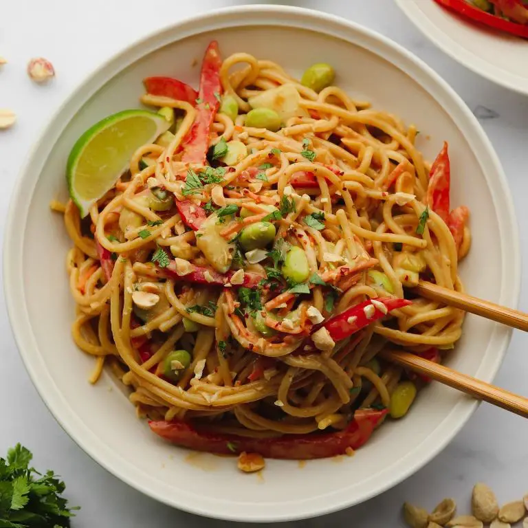 Speedy Thai Peanut Noodles