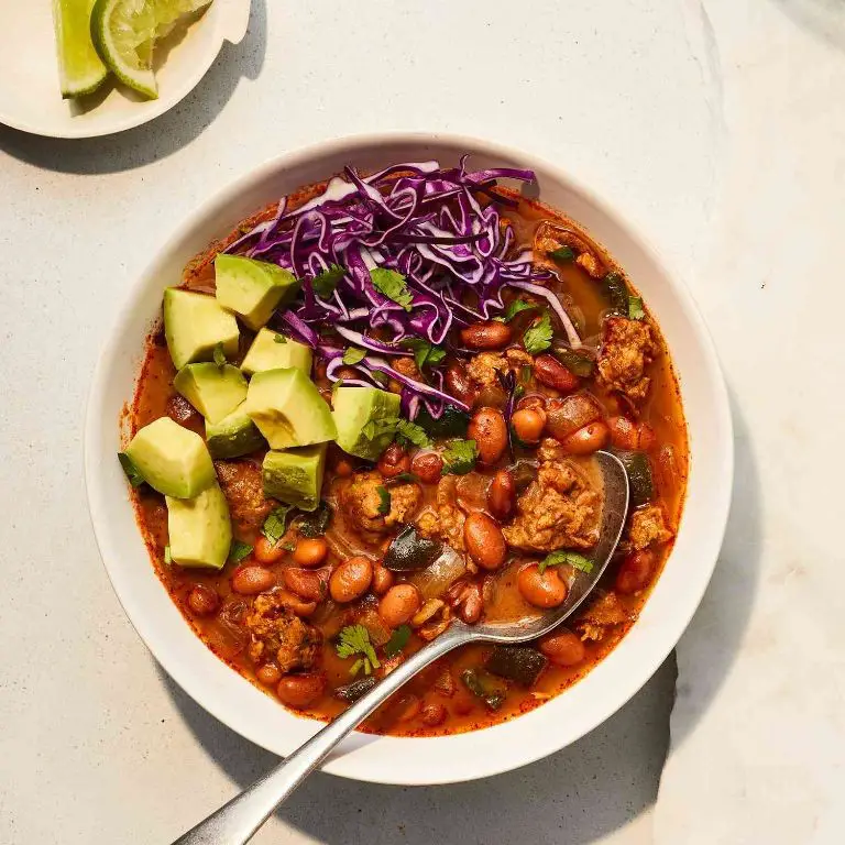 Spicy 15 Bean Soup with Chorizo