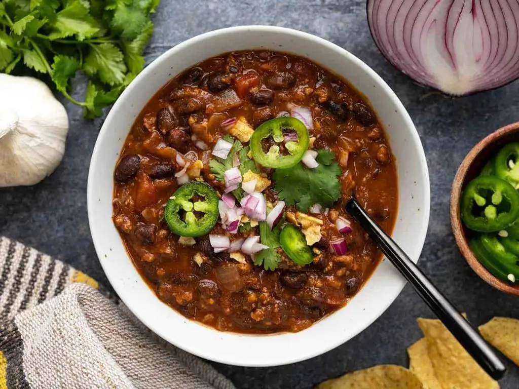 Spicy Black Bean Chili