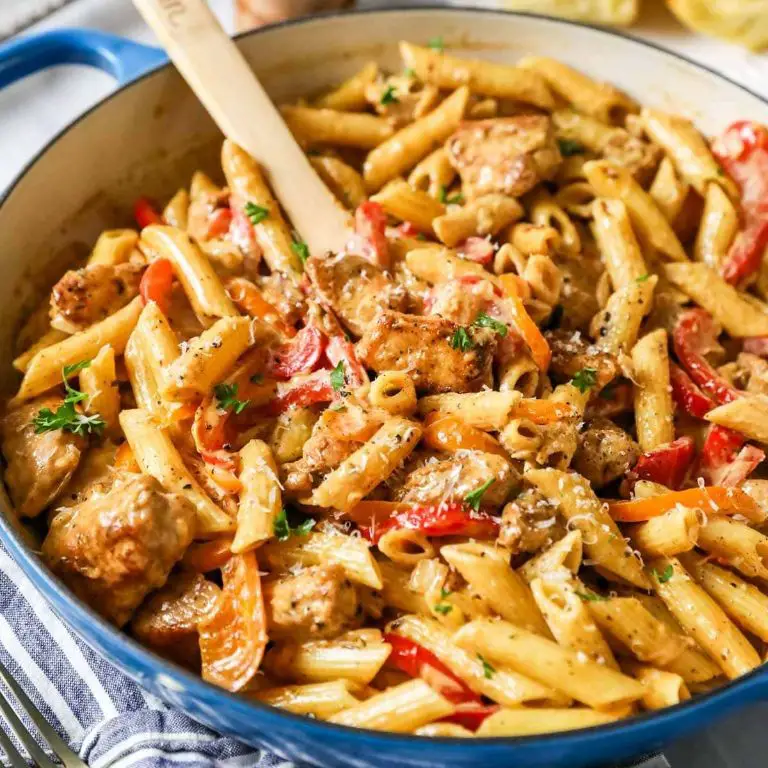 Spicy Cajun Chicken Pasta