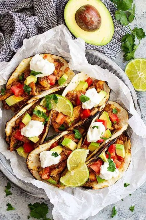 Spicy Chicken Tacos