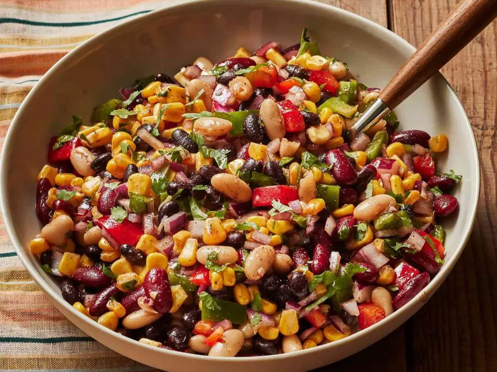 Spicy Kidney Bean Salad with Jalapeños